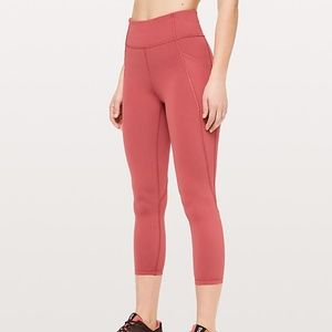 Lululemon Time To Sweat Crop 23" - Size 4 - NWT
